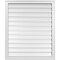 Ekena Millwork Vertical Surface Mount PVC Gable Vent: Functional, w/ 2"W x 1-1/2"P Brickmould Frame, 32"W x 38"H GVPVE32X3802SF - alternate 1